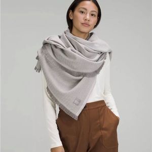 Lululemon Wool Blanket Scarf